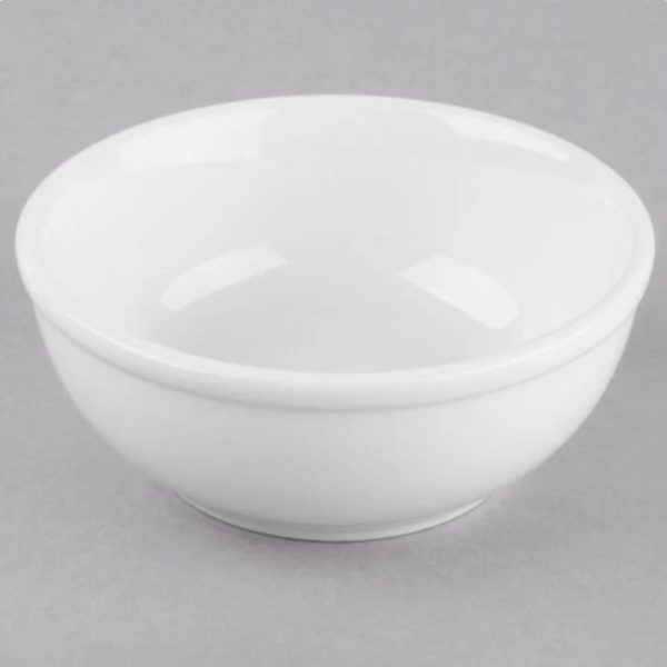 White Soup Bowl