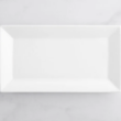 13" x 7 1/4" White Platter