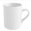Solid White Coffee Cup