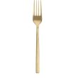 Arezzo Brushed Gold Table Fork