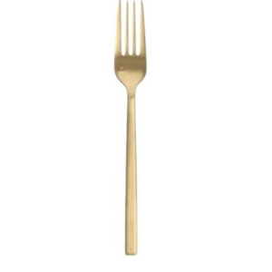Arezzo Brushed Gold Table Fork