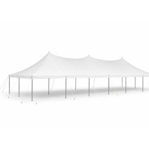 30'X90'x7' Classic White Pole Tent