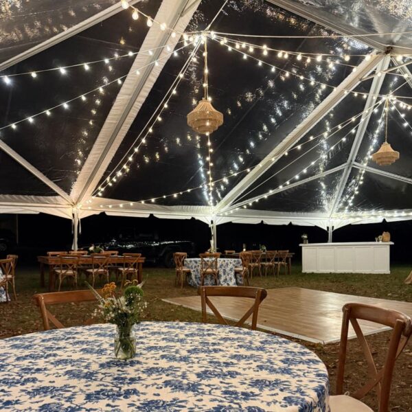 30'x45'x7' Clear Tent