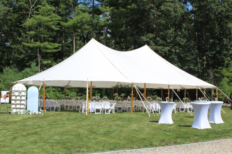 Sailcloth tent