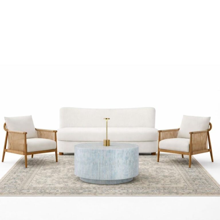 Outdoor lounge furniture set