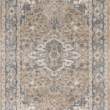 8'x10' Beige Oriental Area Rug