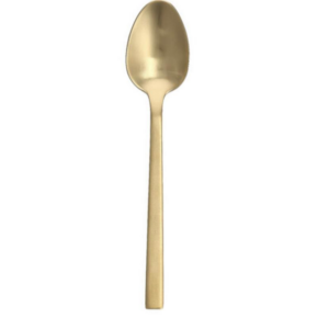 Arezzo Brushed Gold Teaspoon
