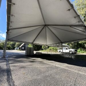 40'X40'X7' White Keder Tent