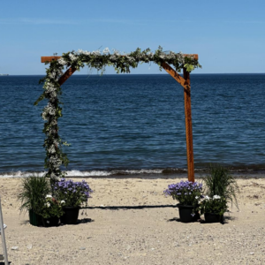 Wooden Wedding Arch