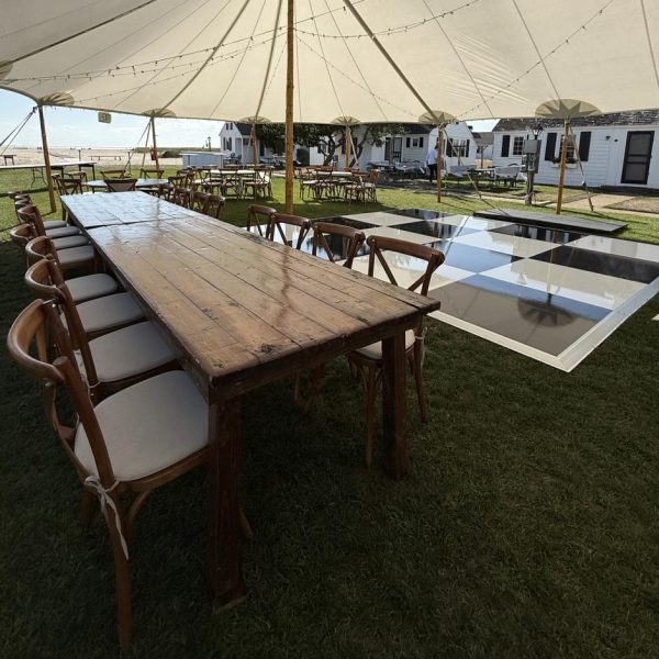 8' Rustic Farm Table