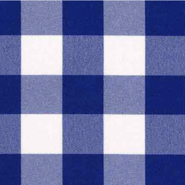 Royal Blue Check