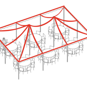 Overhanging String Lights