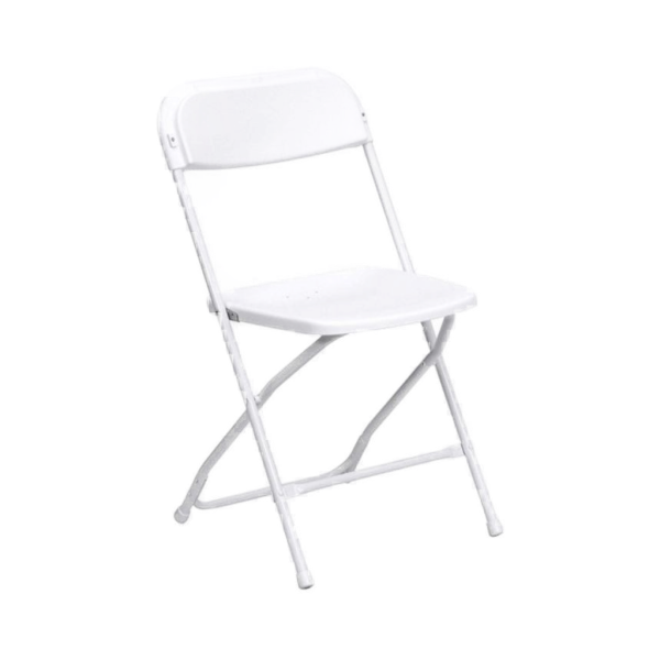 White Samsonite Chair