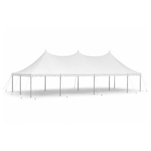 40'X80'X7' Classic White Pole Tent