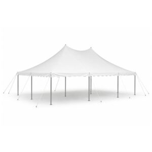 30'X45'x7' Classic White Pole Tent