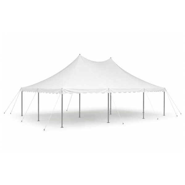30'X45'x7' Classic White Pole Tent
