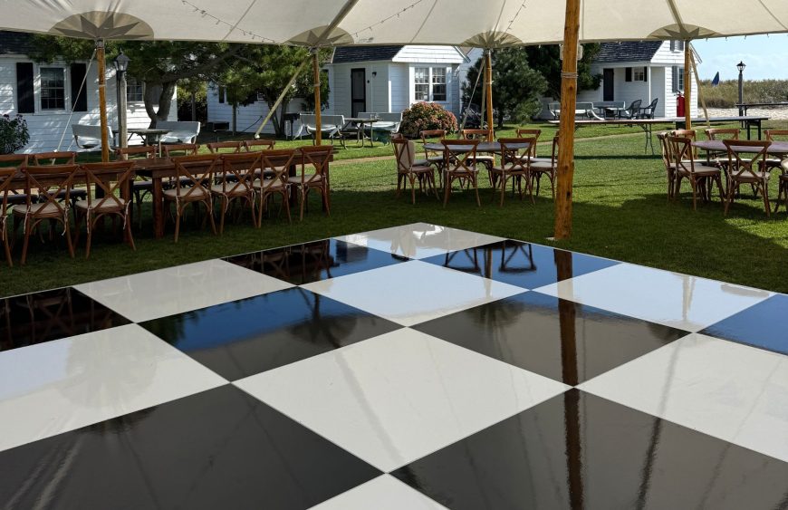 Black and White Checkered