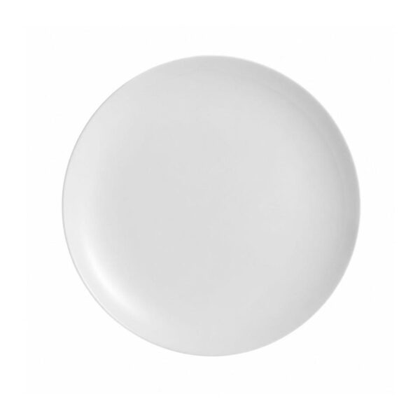 Iris White Coupe 7" Plate