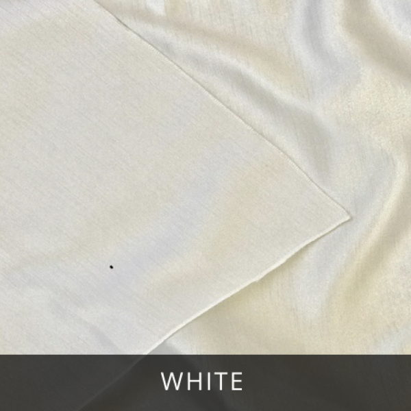 White Dupioni